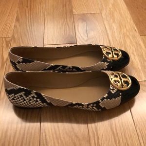 Tory Burch Chelsie Cap Toe Ballet Size 6.5